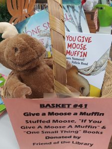 Give a Moose of Muffin Stuffed Moose, "If You Give a Moose a Muffin" & "One Small Thing" Books