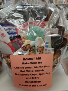 Bake With Me Cookie Sheet, Muffin Pan, Hot Mitts, Towels, Measuring Cups, Spatulas, Cookie and Muffin Mixes
