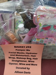 Pamper Me Facial Masks, Hydrator and Moisturizer, Hair Wrap, Makeup Bag, Hair Straightener, Wine Opener, Wine and More